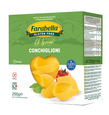 Farabella Conchiglioni Pasta Dietetica Senza Glutine